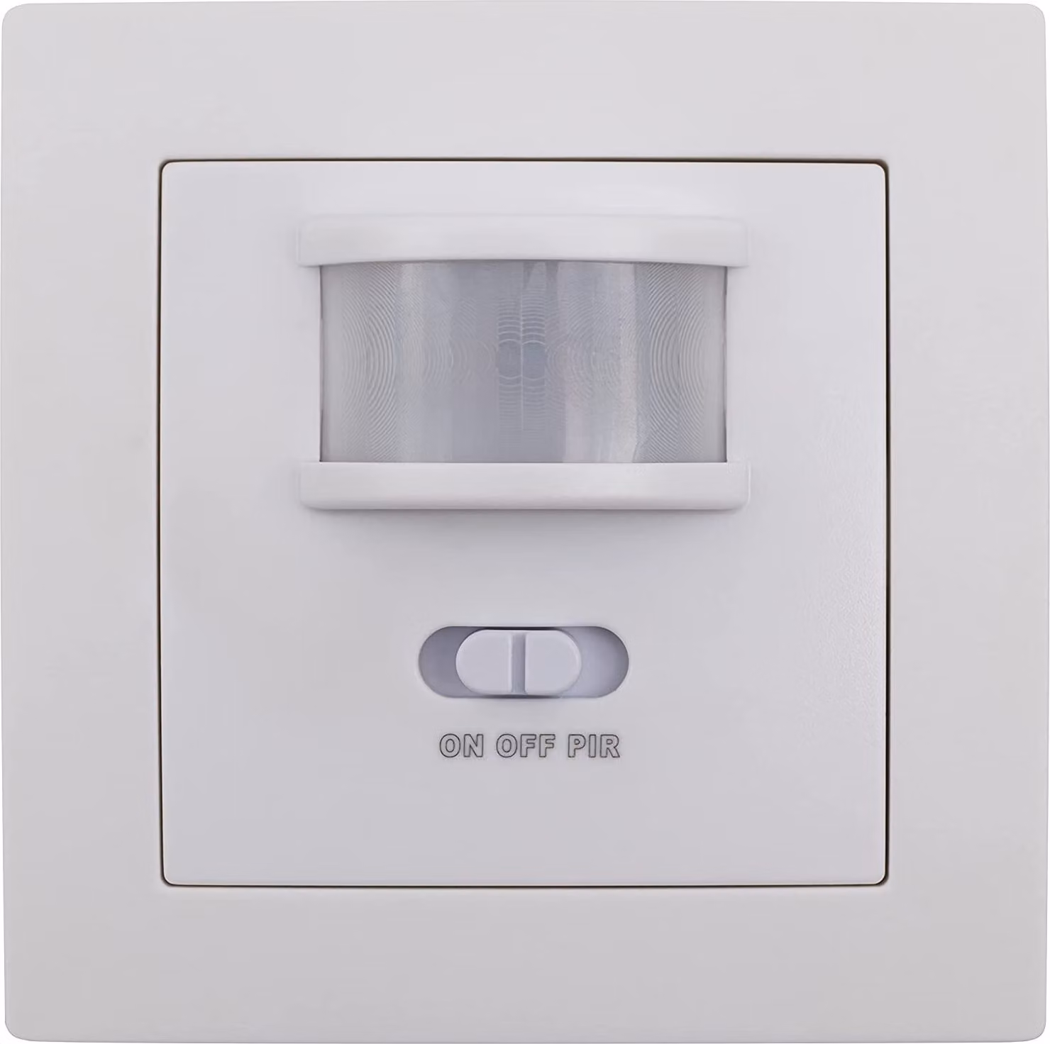 Rilevatore di movimento IR da incasso McPower "Flair", 160°, 750W, adatto ai LED, bianco, opaco