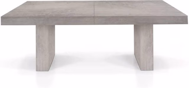 Tavolo rettangolare estensibile Mobili 2G in MDF nobilitato finitura beton grigio L: 180 cm, P: 100 cm, H: 76 cm (aperto 480 cm) – 3