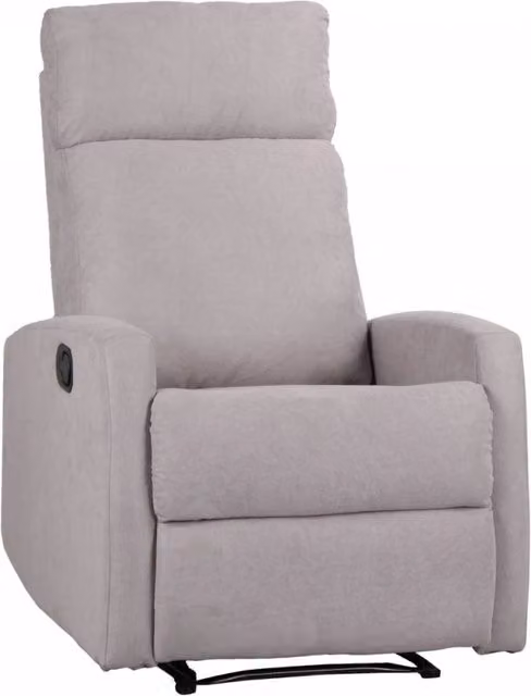 POLTRONA RELAX CON RECLINER MANUALE SAMOA GRIGIO