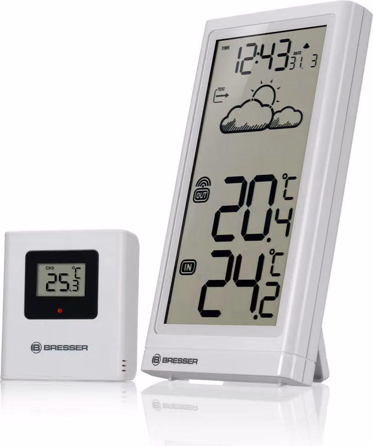 Stazione meteorologica RC BRESSER Meteo Temp bianca 7004200GYE000