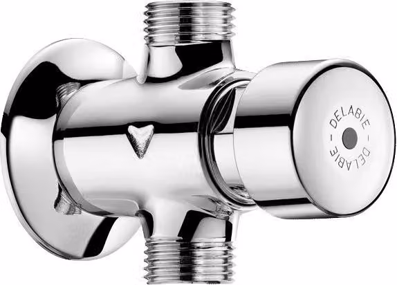 Valvola di scarico orinatoio Delabie TEMPOSTOP DForm G1/2B AP 3 sec. con ros.