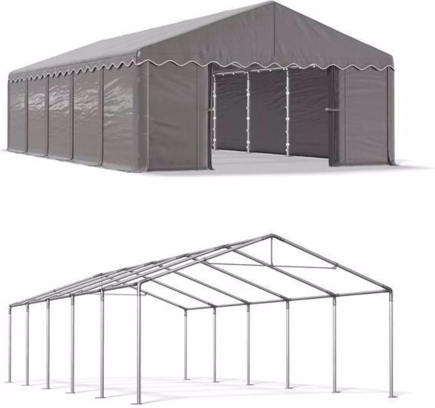 Estate Magazine Tenda 3x10 Grigio SUMMER MPE
