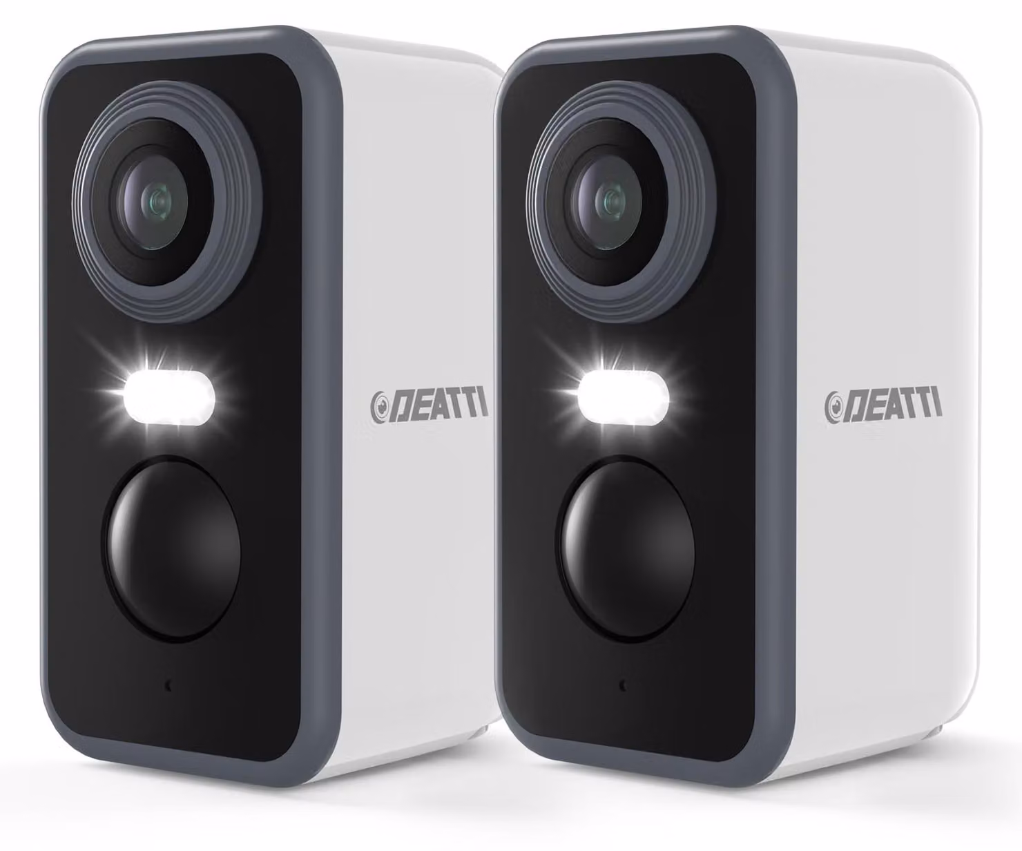 Telecamera di sicurezza esterna - 2K QHD, visione notturna a colori - Alimentazione a batteria, wireless - Grado di protezione IP66 (resistente all'acqua)