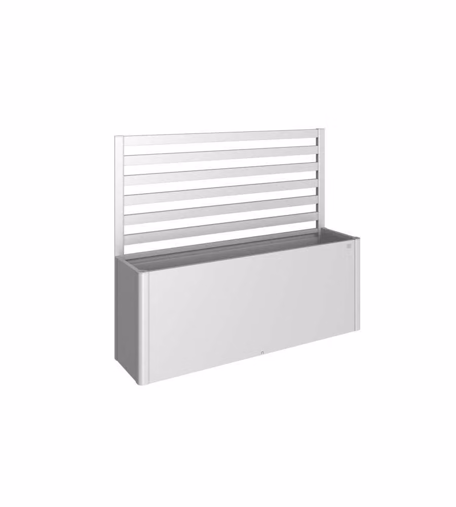 Biohort Graticcio piante rampicanti acciaio zincato argento 4 m x 91 cm