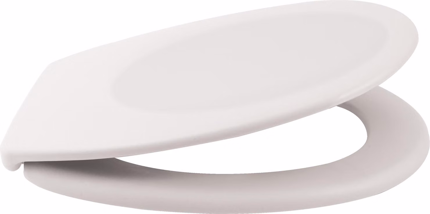 Sedile per WC Spirella Coperchio per WC Neela con chiusura soft-close bianco opaco