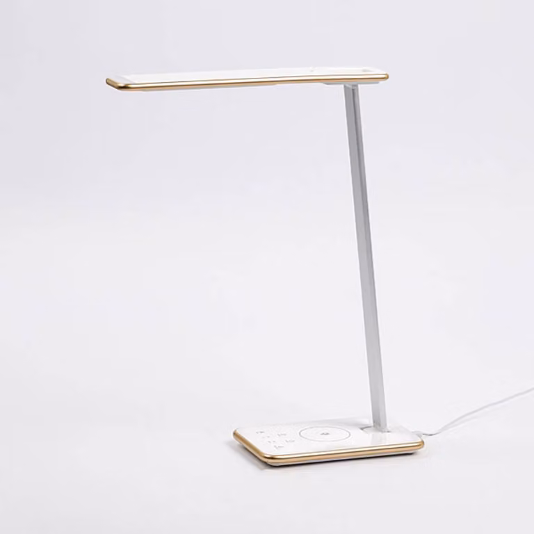 Aluminor Lampada da scrivania Orbit, dimmerabile, Ottone / Oro, Studio / Ufficio, Metallo, Moderno, Lampada da tavolo LED