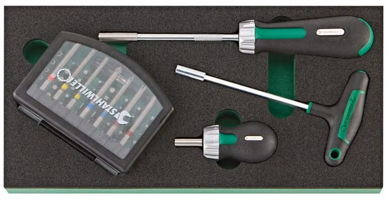 Set di punte Stahlwille modelloTCS 4008/4009/1206/4 59 pezzi.