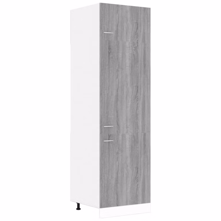 Armadio per Frigo “Lyon” Grigio Sonoma 60x57x207 cm