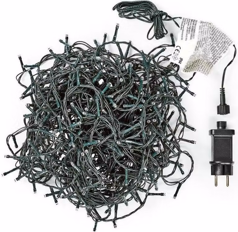 180 LED luci per albero di Natale da esterno 14 m luce calda gialla - Home Styling Collection