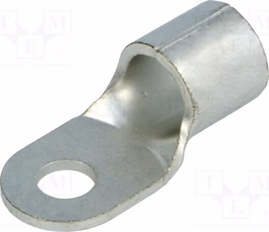 2 connettori a crimpare a anello: per cavi isolati GS6-35, sezione da 25 a 35 mm², con vite M6