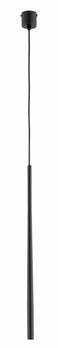 Lampada a sospensione tubolare CARMEN nera 1xG9x10W in metallo, dimensioni: 95x5,2x5,2 cm, IP20, Alfa