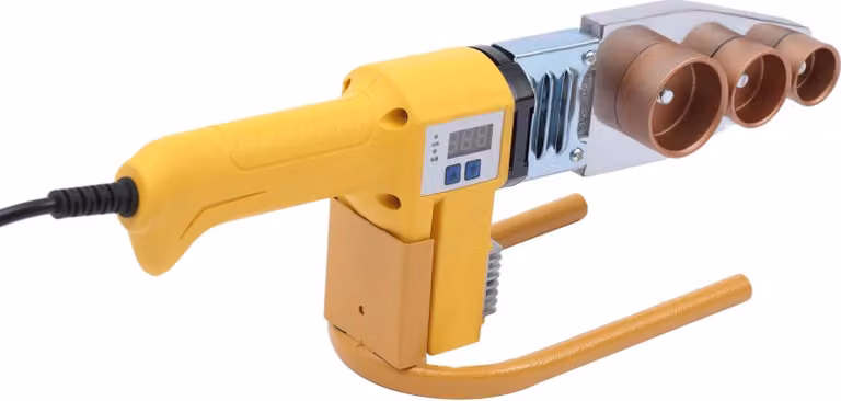 Saldatrice per tubi - Saldatrice per tubi - 1000 W - 220 V - Display digitale - Temperatura regolabile - 20-63 mm