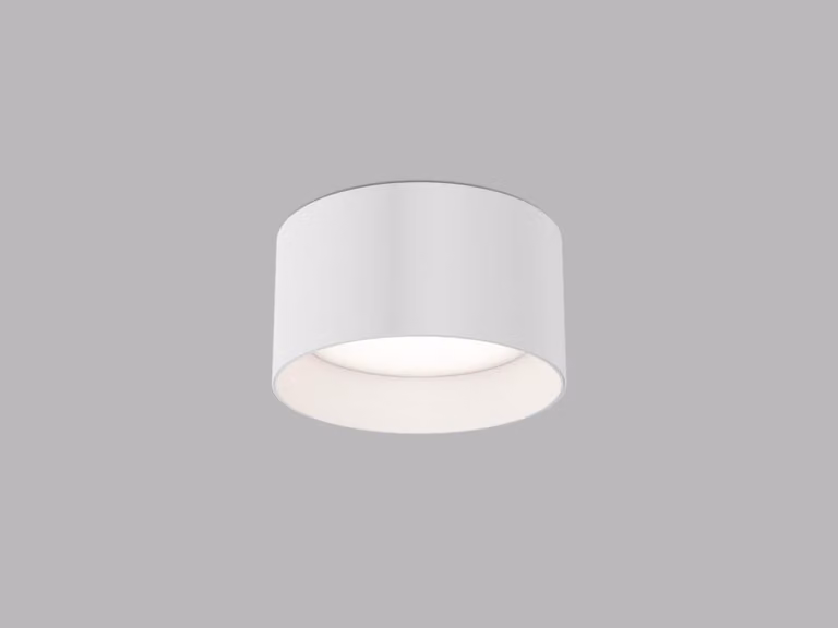 Apparecchio LED a soffitto ZETA ON CRI90 dimmerabile, Variante: ZETA ON S, Ø 120 mm x 64 mm, bianco, 15 W, 1350 lm, 3CCT, DALI