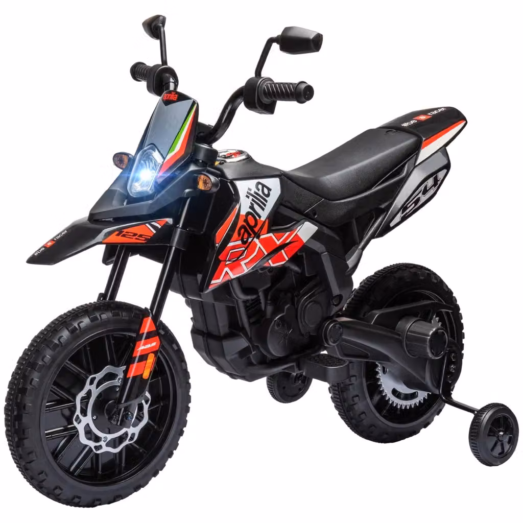 Moto elettrica per bambini Minimal rossa con effetti luce e suono e batteria ricaricabile – 2
