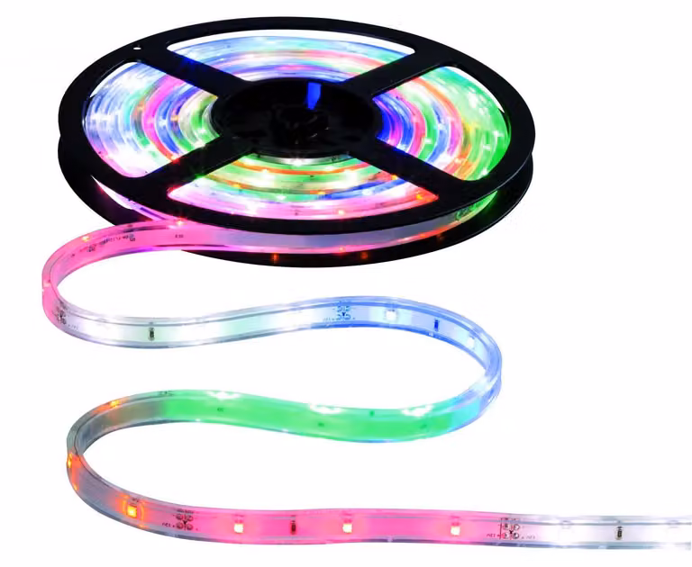 Set di strisce LED Paulmann Function WaterLED, 5 metri, grado di protezione IP64/IP67, alimentatore MC, 10,5W, 230/12V, 12VA, colore bianco, materiale: plastica