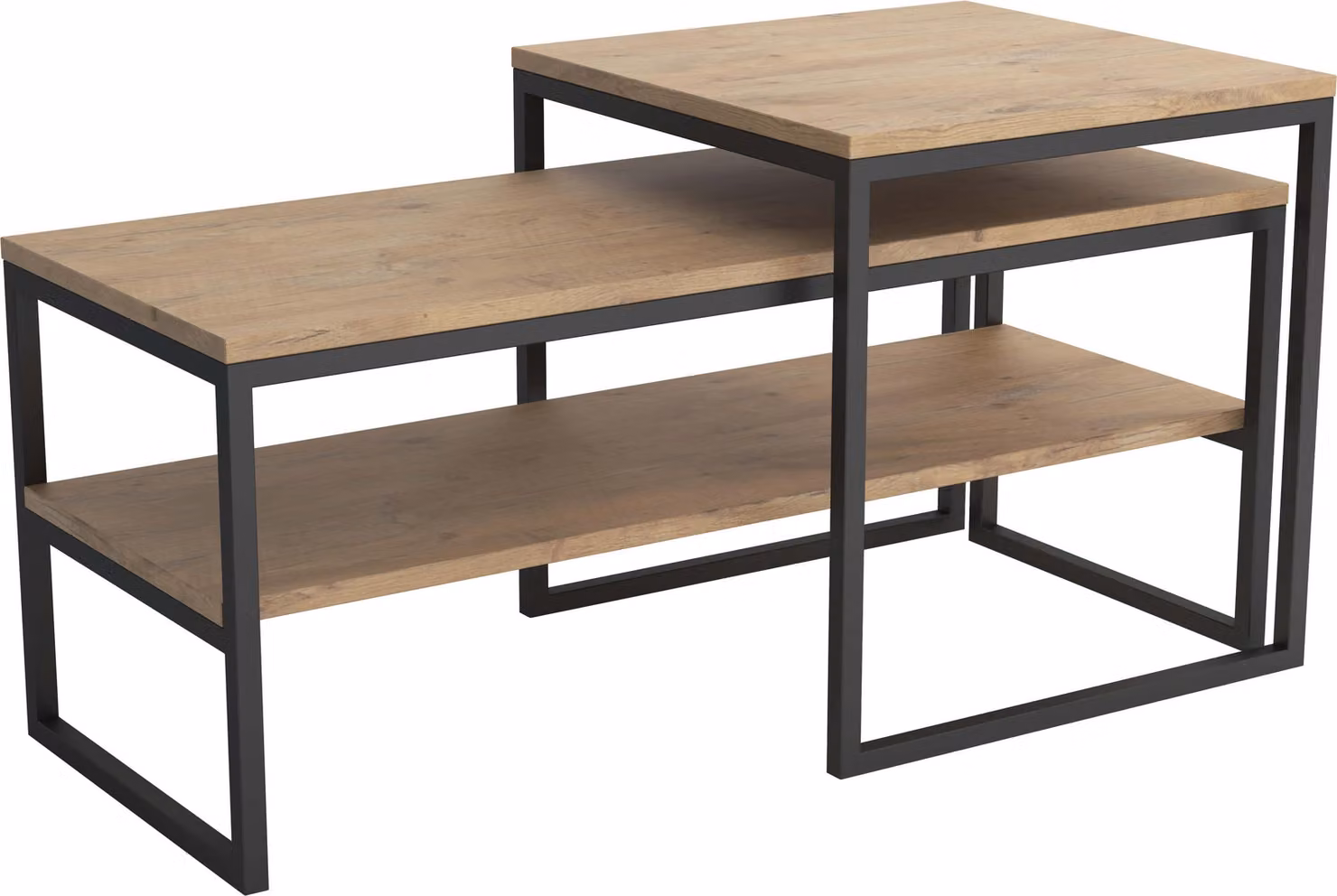 FURNLUX Tavolino Tony Orange 50cm / Colore principale: Beige / Dimensioni: 50 x 50 x 50 cm