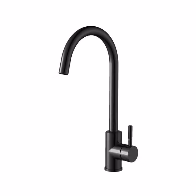 Rubinetto da cucina, acciaio inox, comando a una mano, 54053b