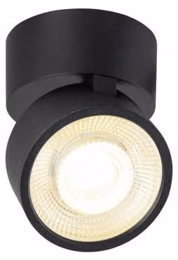 SLV 1010261 KALU 2.0, plafoniera a parete e soffitto, PHASE, 3000 K, 10 W, 36°, nero