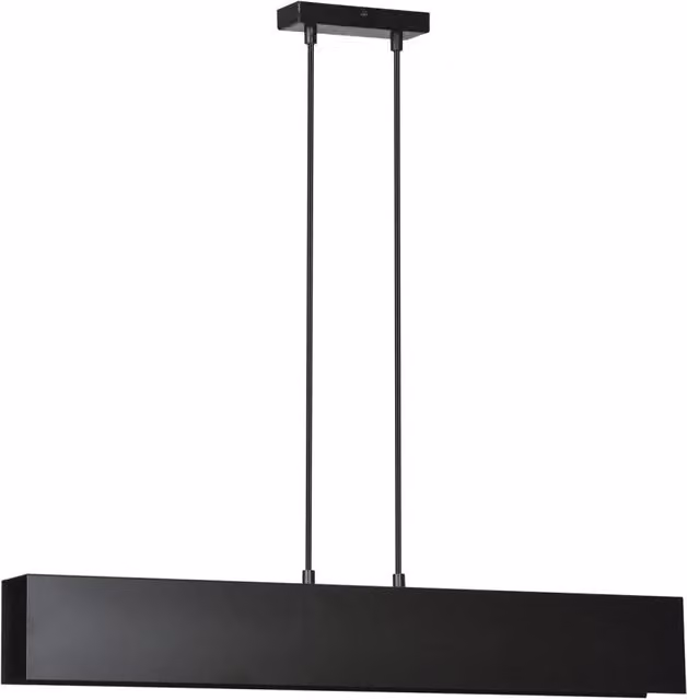 Lampadario a sospensione moderno Chong di Luceart-Classic in metallo nero con 3 luci in stile industriale – 1