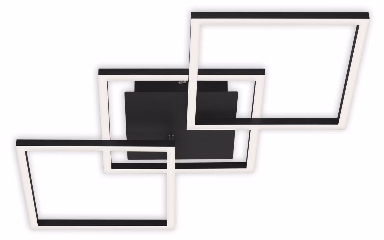Lampada da soffitto a LED dimmerabile orientabile 30 W nero metallo-plastica Briloner