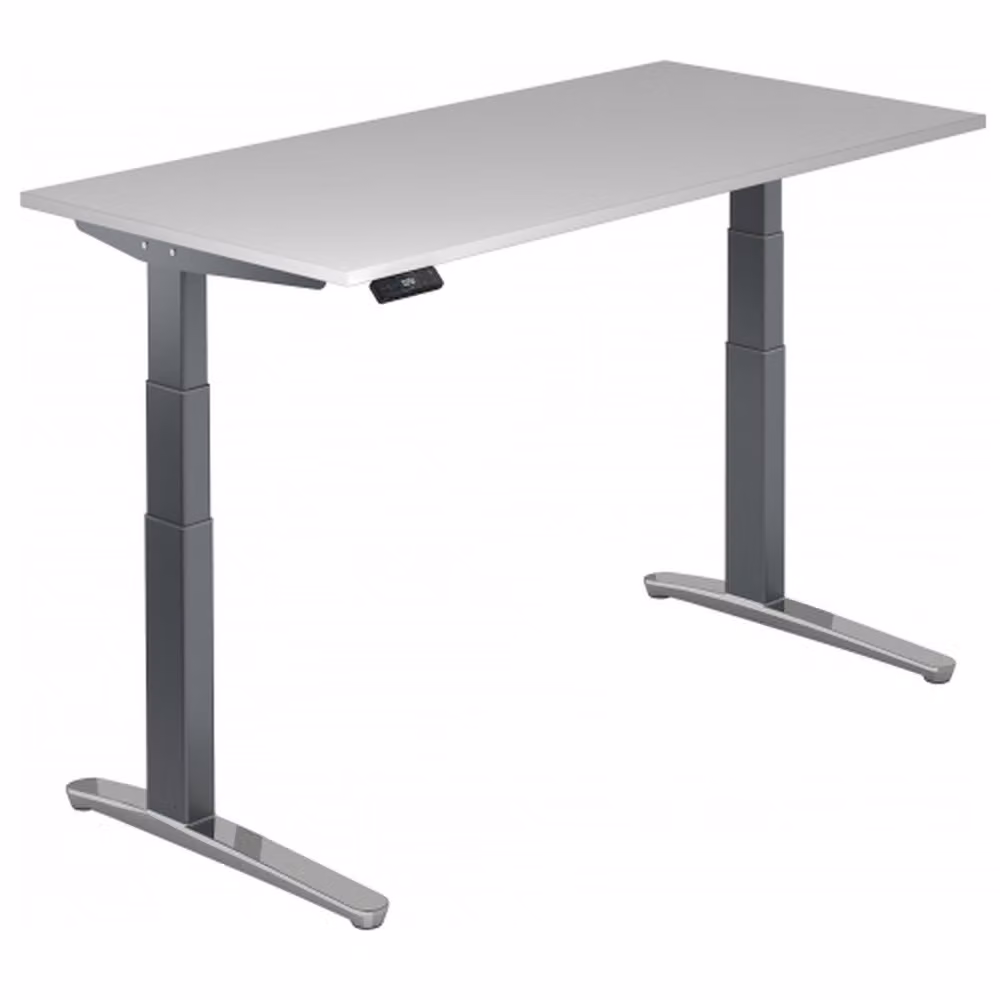 XBHM 16 GC - Grigio 160 x 80, regolabile elettricamente in altezza