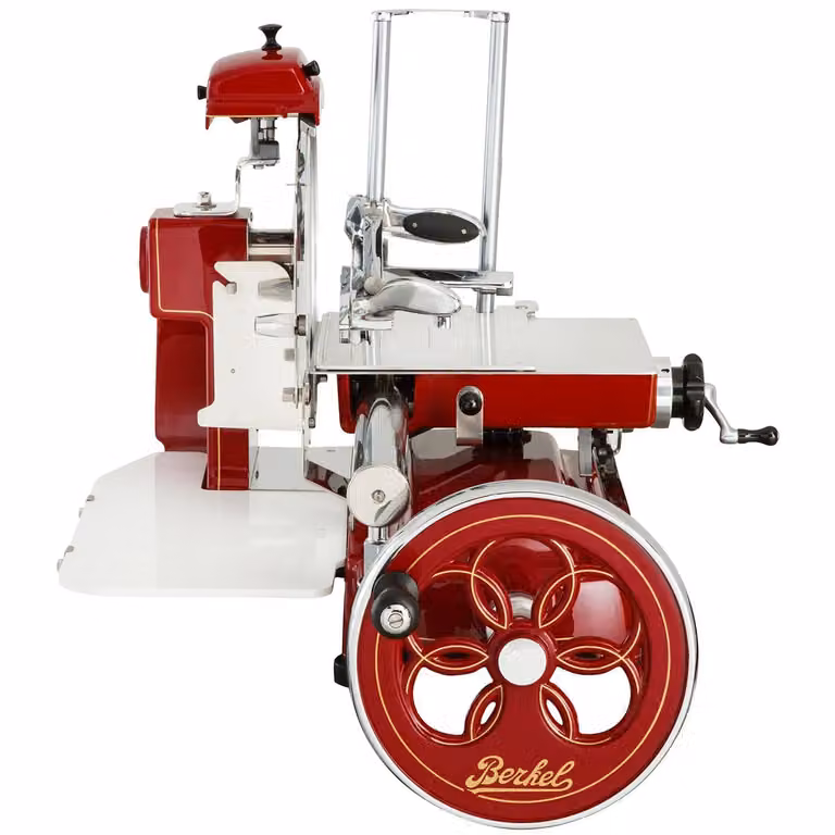 Affettatrice Volano B3, Rosso Berkel - Decori Oro, diam. lama 300mm