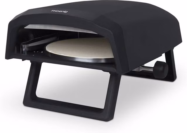 Forno per pizza a gas da esterno H.Koenig GINO640 nero – 2