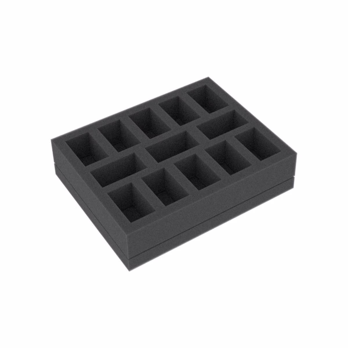Inserto in schiuma 125x100x30 mm per giochi da tavolo, 13 scomparti