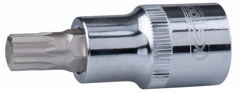KS TOOLS 1/2" CHROMEplus presa per bit XZN M6 - 918.1672