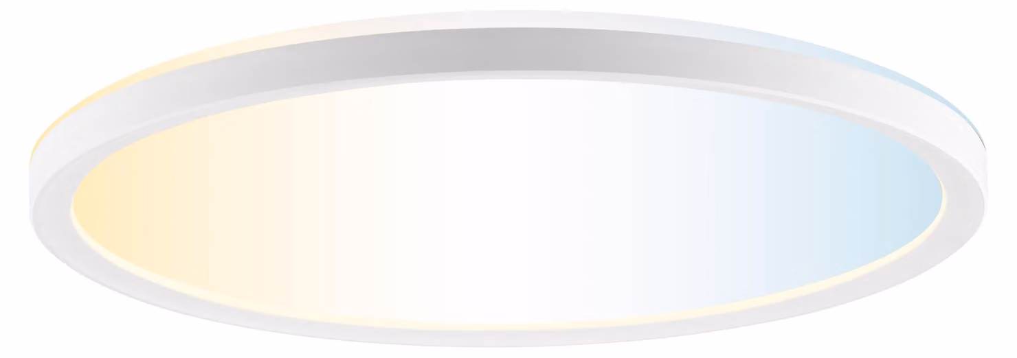 Brilliant G81983/85 Lumaro Pannello da incasso a soffitto 42 cm Plastica bianca LED integrato