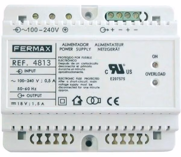 Fermax 4813, dimensioni: 110 mm, 95 mm, 65 mm, peso: 315 g