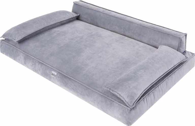 Cuccia per cani "CHAMPION" ( 120 x 77 cm ) robusta cuccia in velluto sfoderabile, lavabile e confortevole | Doggy
