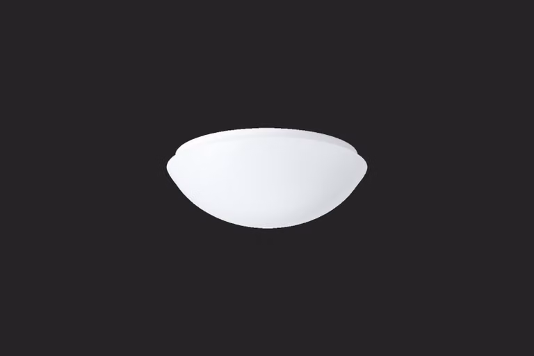 OSMONT TIT53743 TITAN 1 apparecchio da soffitto/parete in plastica bianco IP54 4000 K 19W LED HF combinazione di emergenza 3 h