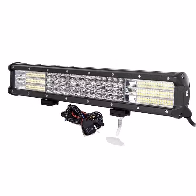 Striscia luminosa, materiali durevoli, ampia compatibilità, 17 pollici 450W con cavo