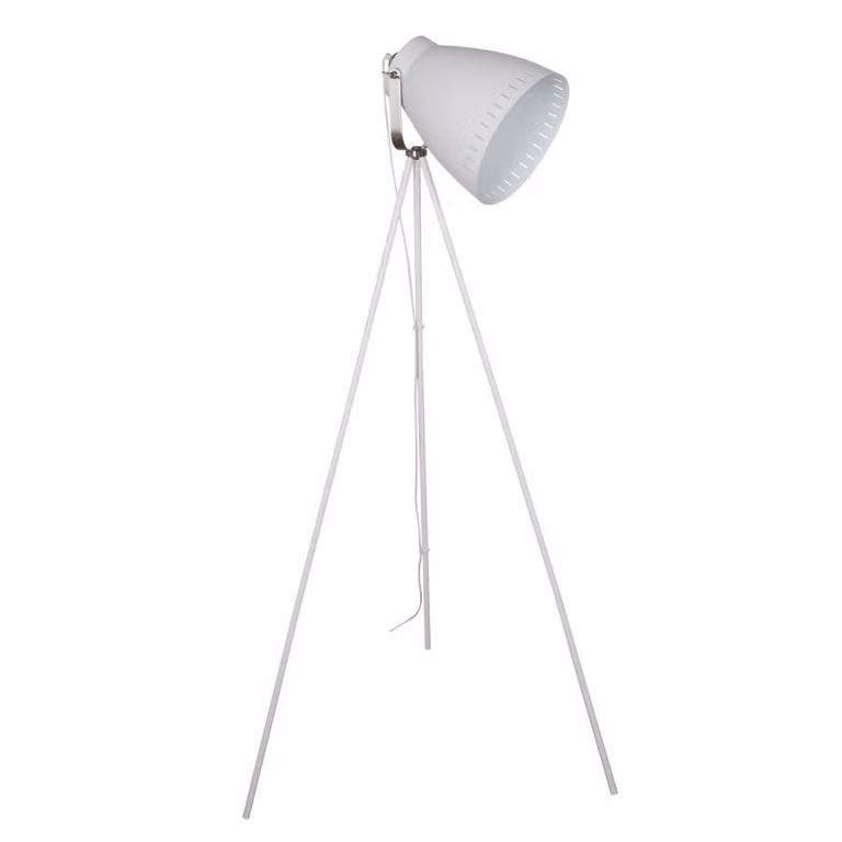 Italux Franklin lampada da terra industriale bianca ML-HN3068-WH+S.NICK
