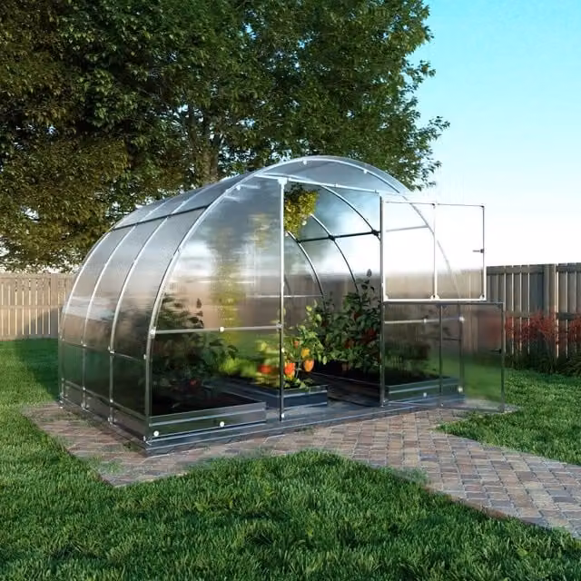 Serra da giardino KLASIKA TUBE 3 x 2 m (6 m²), 4 mm con rivestimento in policarbonato