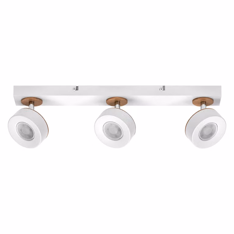 OSRAM DECOR SPOT PLUTO, 14,4W, 960lm, bianco, faretto, teste regolabili, versatile, faretto per interni, colore della luce bianco caldo, ottica di alta qualità, facile installazione