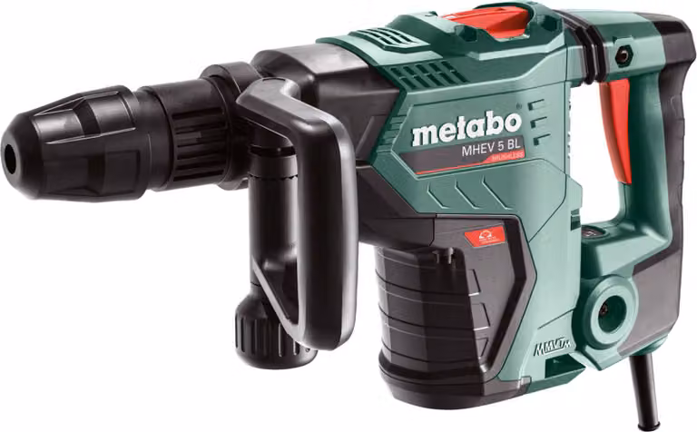 Martello scalpellatore SDS Max MHEV 5 BL - 1150W - Energia 8,7 J - fino a 2900 colpi/min - Box