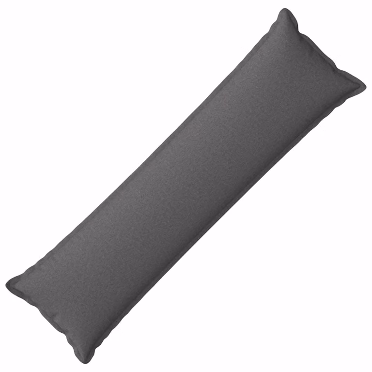 vidaXL Cuscino con cuscino HOUTEN Grigio Chiaro 40 x 145 cm Lino