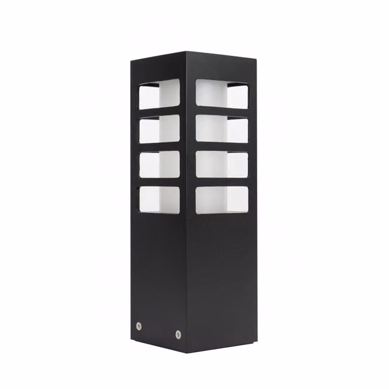 Paletto da giardino 25 cm 1xE27 nero IP54 SU-MA RADO RADO III 3 BL