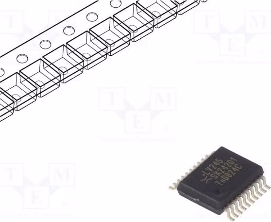 3 canali: 8 74LV245DB.118, trasmettitore, driver, 3 modalità, tecnologia SMD (montaggio superficiale)