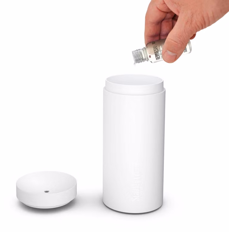 Diffusore di aromi a LED Lampada da tavolo Lucy con luce d'effetto