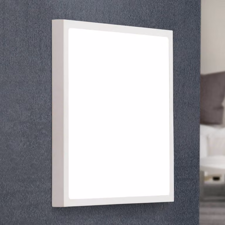 ORION Applique a LED Vika, Bianco / Opale, Soggiorno / Sala da pranzo, Alluminio, Moderno, Plafoniera LED