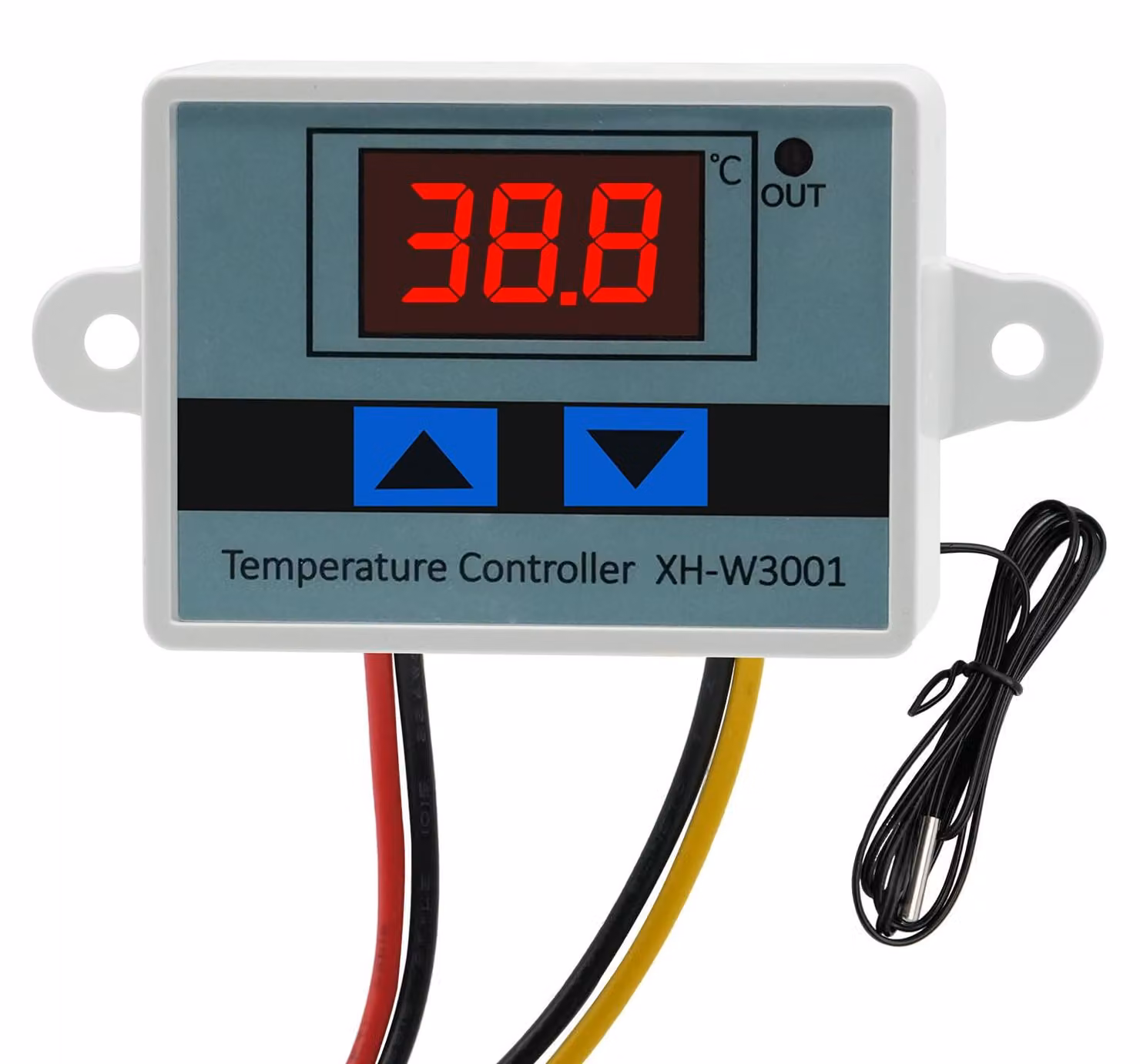 Regolatore di temperatura digitale con display LCD, alimentazione DC 12V, potenza 120W