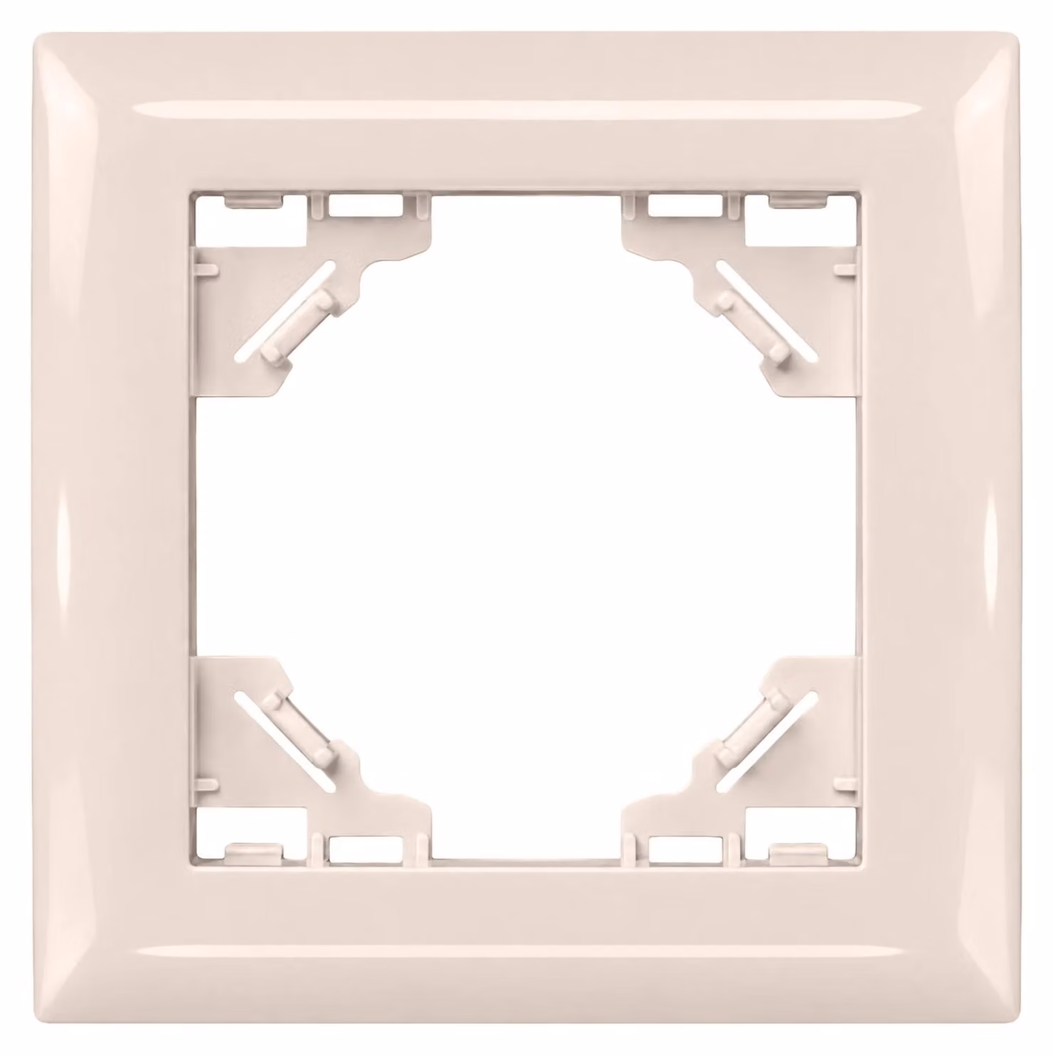 Placca Singola Per Prese Toolight Oste Jnh013-1F Beige