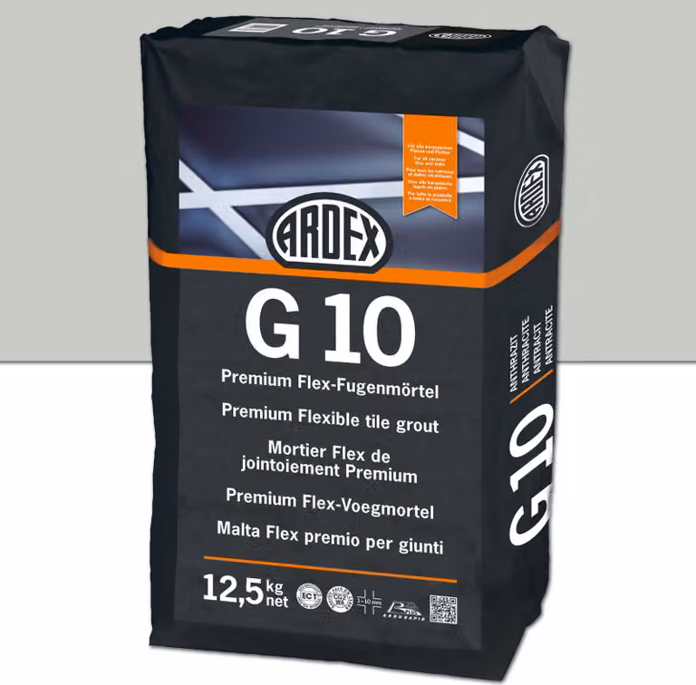 ARDEX G10 Premium Flex-Fugenmörtel Zementgrau 12,5kg Sack