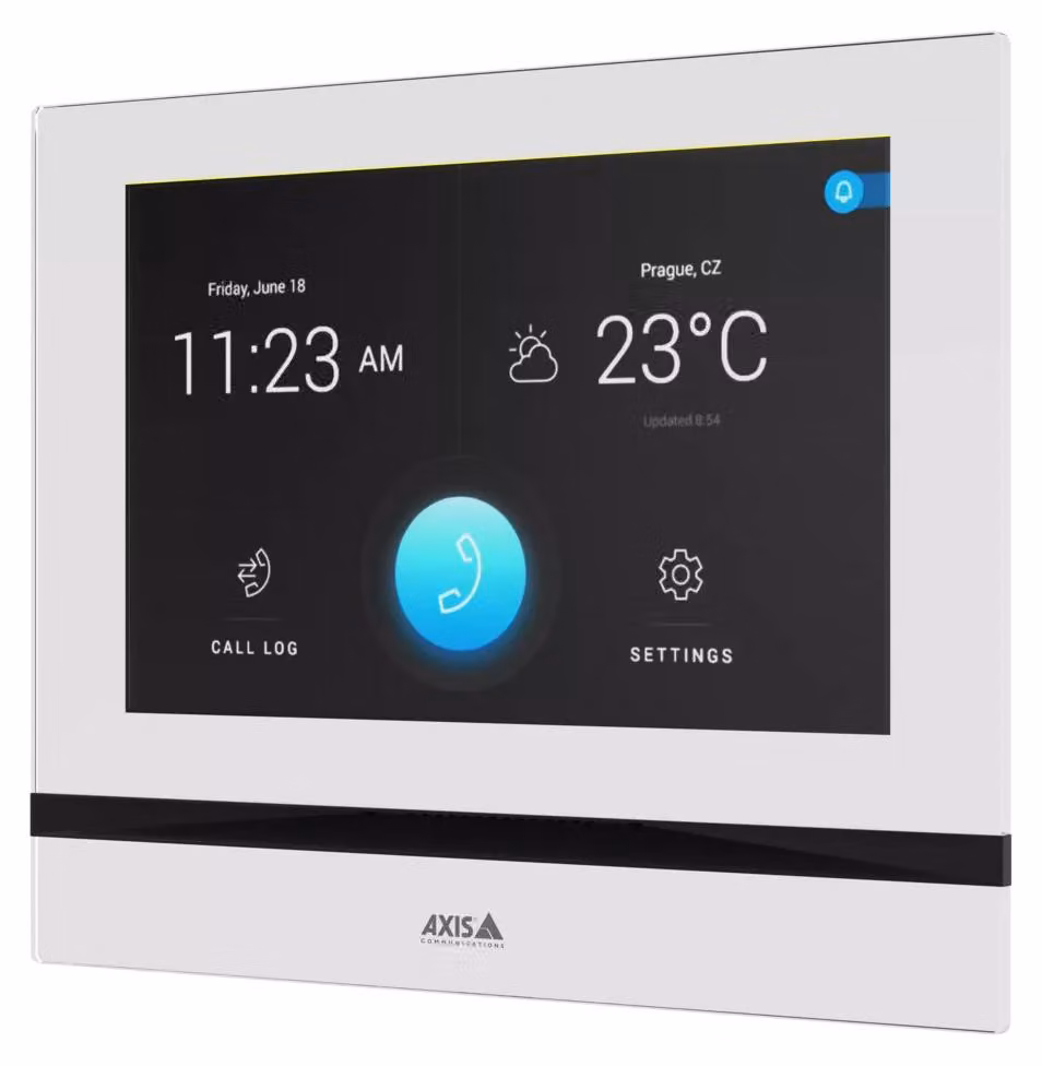 Axis I5304 sistema per video-citofono 17,8 cm (7 pollici) Bianco