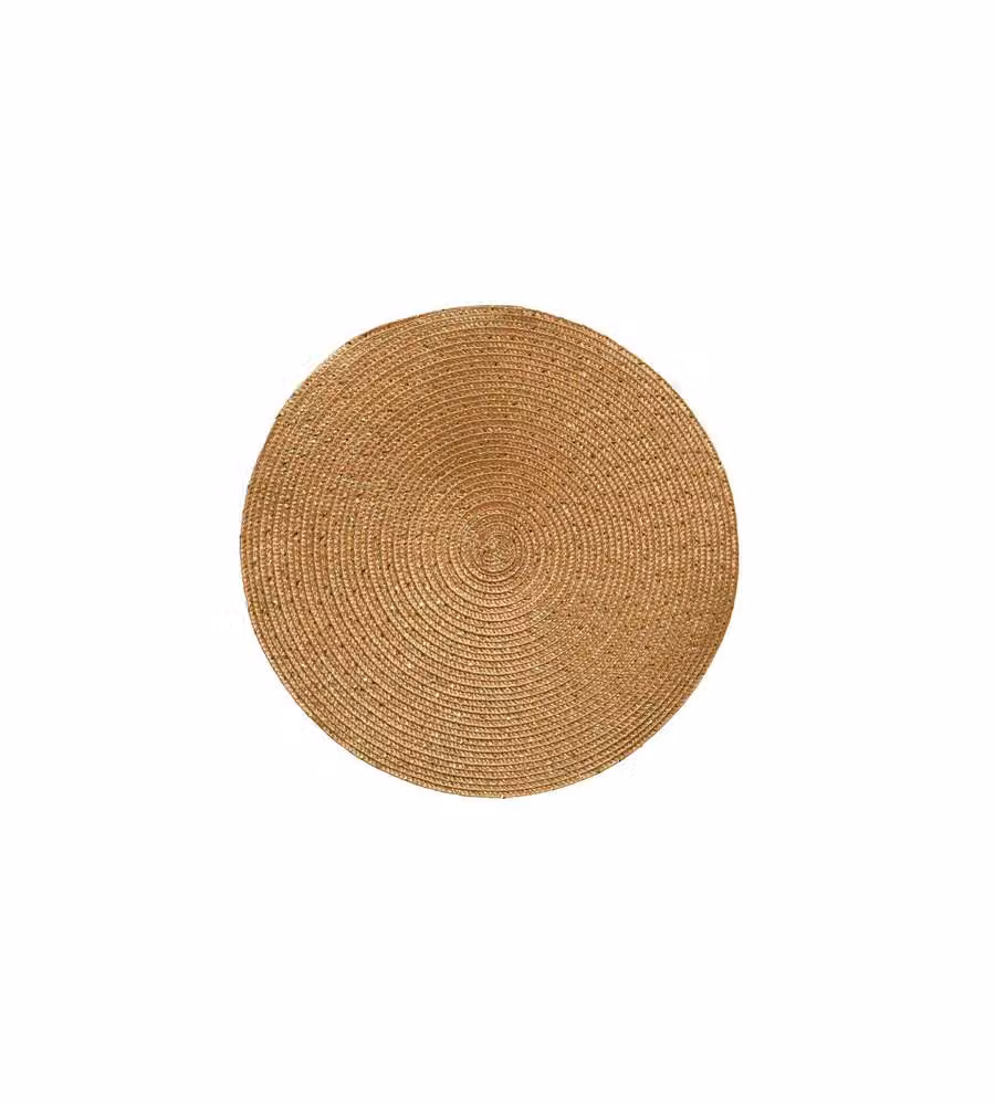 Decoris Tovaglietta Oro Rotonda - Tavola Natalizia -  38cm