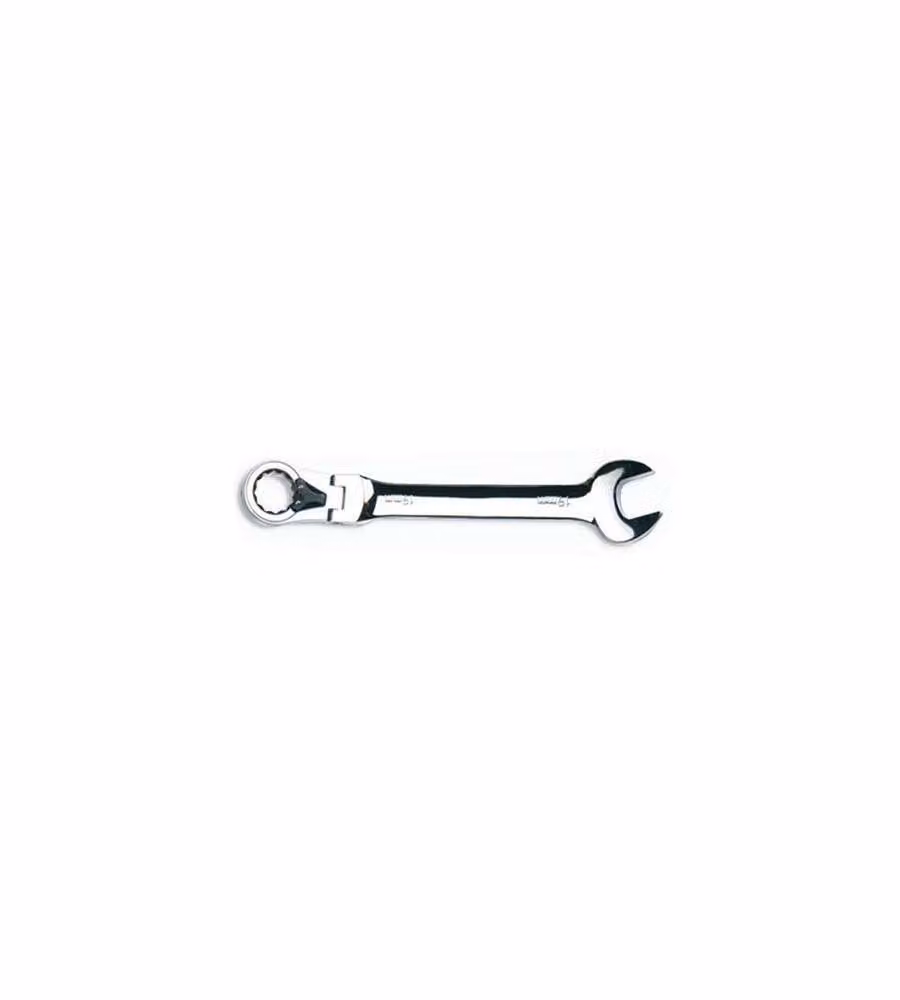 Chiave combinata con snodo a cricchetto reversibile 13 mm