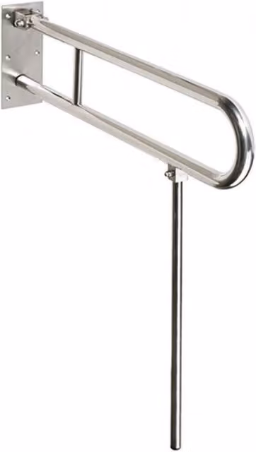 Maniglione di sollevamento a U con gamba di sostegno HELP Bemeta argento L: 61,6 cm, P: 10 cm, H: 80 cm